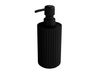 Allstar Dávkovač mydla Minas 0,28 l polypropylén 7 x 18 x 7 cm čierny Allstar Dávkovač mydla Minas 0,28 l polypropylén 7 x 18 x 7 cm čierny