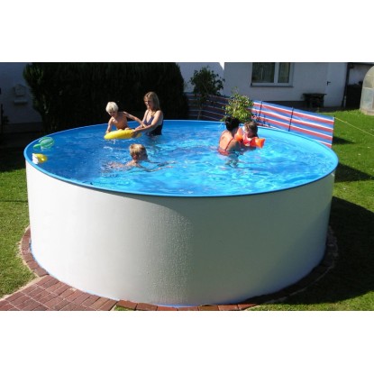 Summer Fun Súprava s bazénom a oceľovým plášťom Mauritius, priemer 400 cm x 120