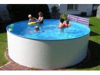 Summer Fun Súprava s bazénom a oceľovým plášťom Mauritius, priemer 400 cm x 120