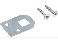 Zrkadlový pliešok 23 mm x 33 mm pozinkovaný, 6 ks Zrkadlový pliešok 23 mm x 33 mm pozinkovaný, 6 ks