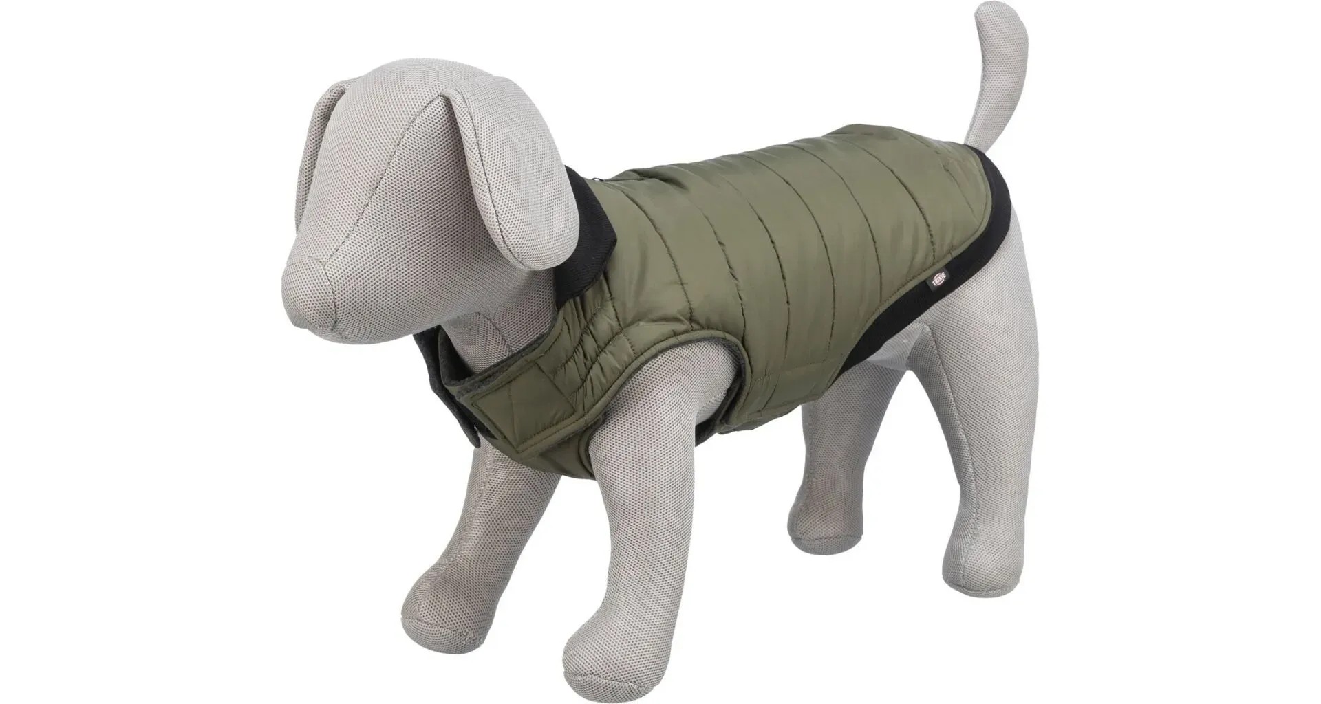 TRIXIE Arlay Hundemantel Größe M - Wasserdicht Mit Fleecefutter In Kirschrot