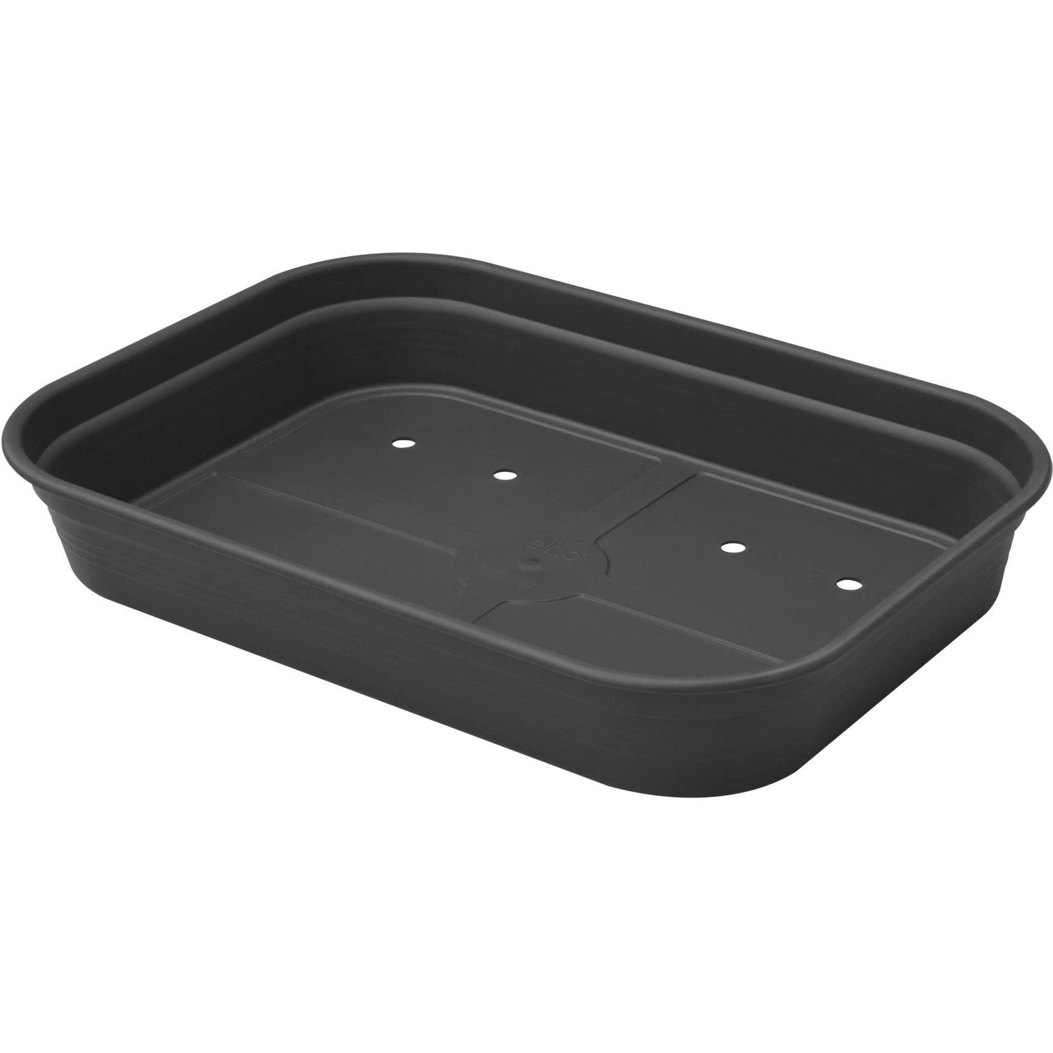 E-shop elho Výsadbová miska Green Basics M čierne 36 x 6 x 27 cm