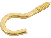 Hák na šnúru na bielizeň, zlatý, pr. 5,2 mm x 60 mm, 4 ks