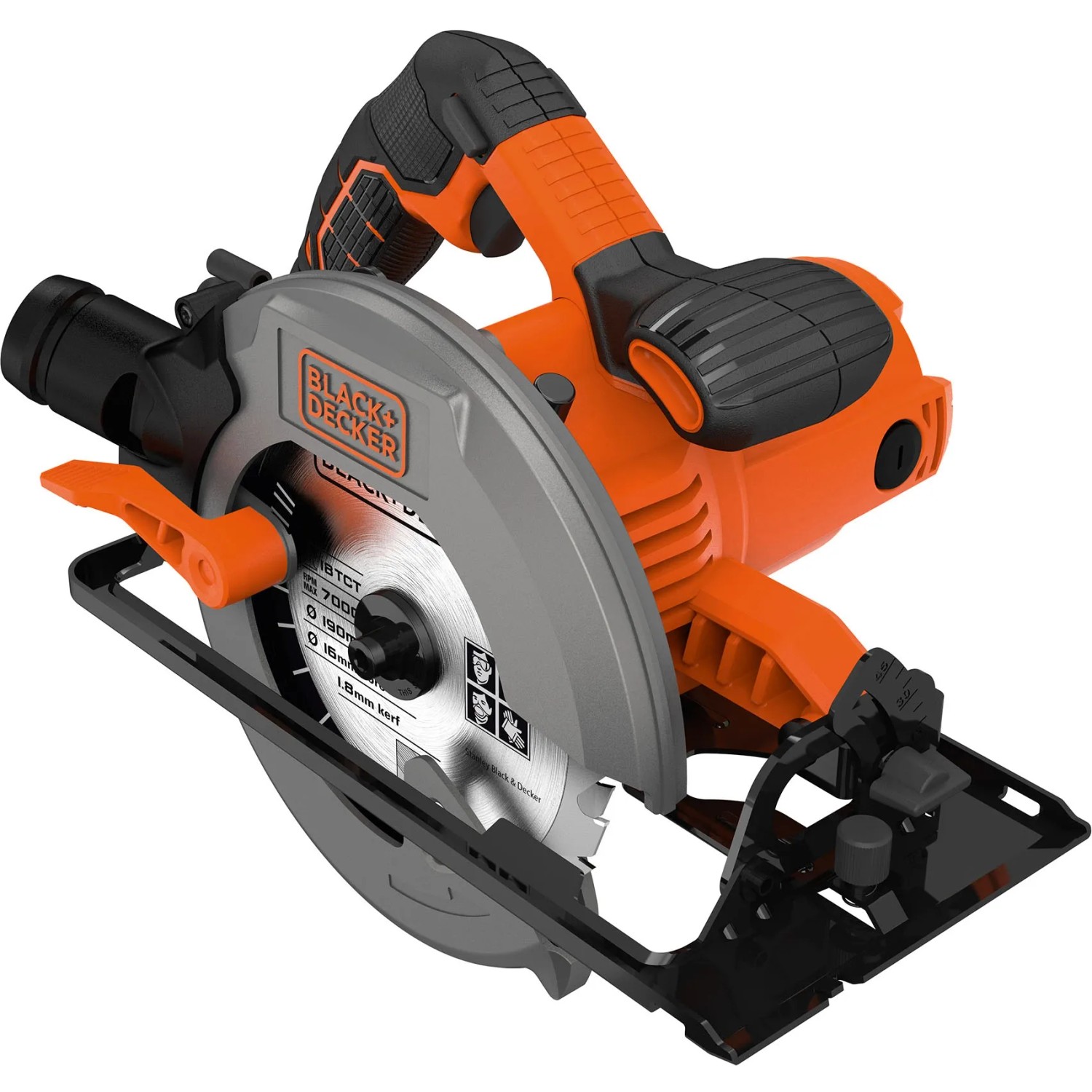 E-shop Black+Decker Ručná kotúčová píla CS1550 vrátane pílového kotúča 1500 W