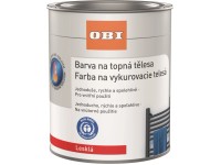 OBI Farba na vykurovacie telesá lesklá biela 375 ml