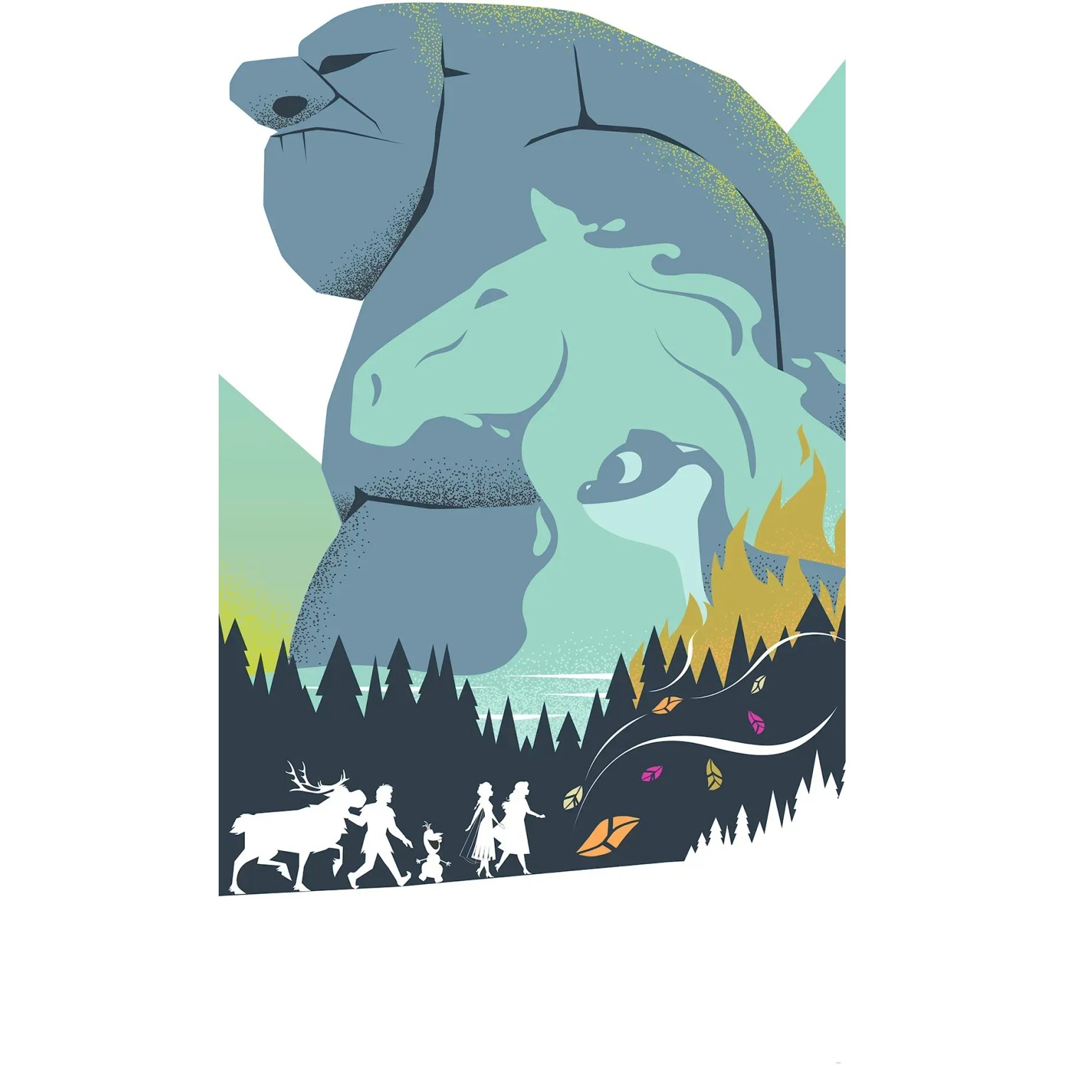E-shop Komar Vliesová fototapeta Frozen Adventure 150 x 280 cm