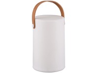 Reality Stolná LED lampa Aruba RGBW, IP44, 1 W, 70 lm, biela, 20,5 x 13 cm