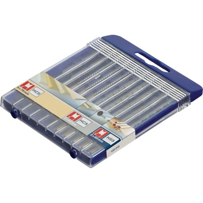 LUX Súprava listov do priamočiarej píly do kovu driek v tvare U