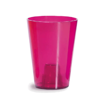 Prosperplast Kvetináč na orchideu COUBI ORCHID transparent. ružový pr. 13 x 17cm