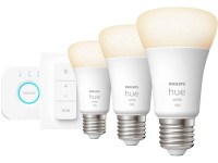 Philips Hue Štartovacia súprava: 3 x žiarovka E27 W, Hue Bridge + Dimmer Switch Philips Hue Štartovacia súprava: 3 x žiarovka E27 W, Hue Bridge + Dimmer Switch