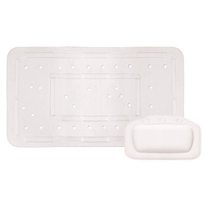 BWO Silva Podložka do vane biela 2-dielna