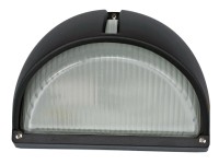 OBI LIGHTING Nástenné svietidlo Mandas čierne IP44 E27 max. 60W 22x12,5x15,5 cm
