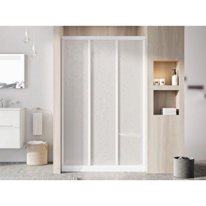 RAVAK Sprchové dvere Supernova ASDP3 biela+pearl 120 cm