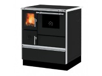 Alfa Plam Sporák Alfa 70 Dominant Eco 6,7 kW, antracitový pravý, 70 x 60 x 85 cm