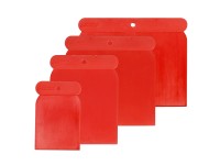 Stierky tmeliace plastové, súprava 4 ks