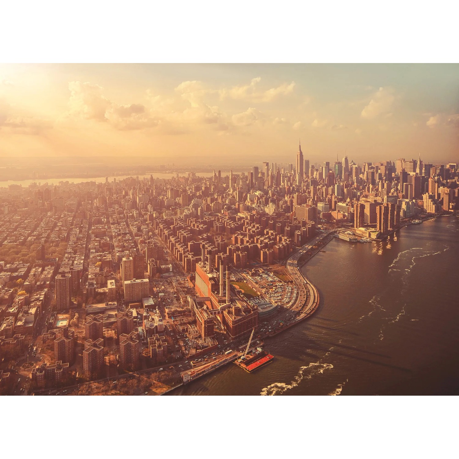 E-shop Komar Papierová fototapeta Manhattan, 254 x 184 cm