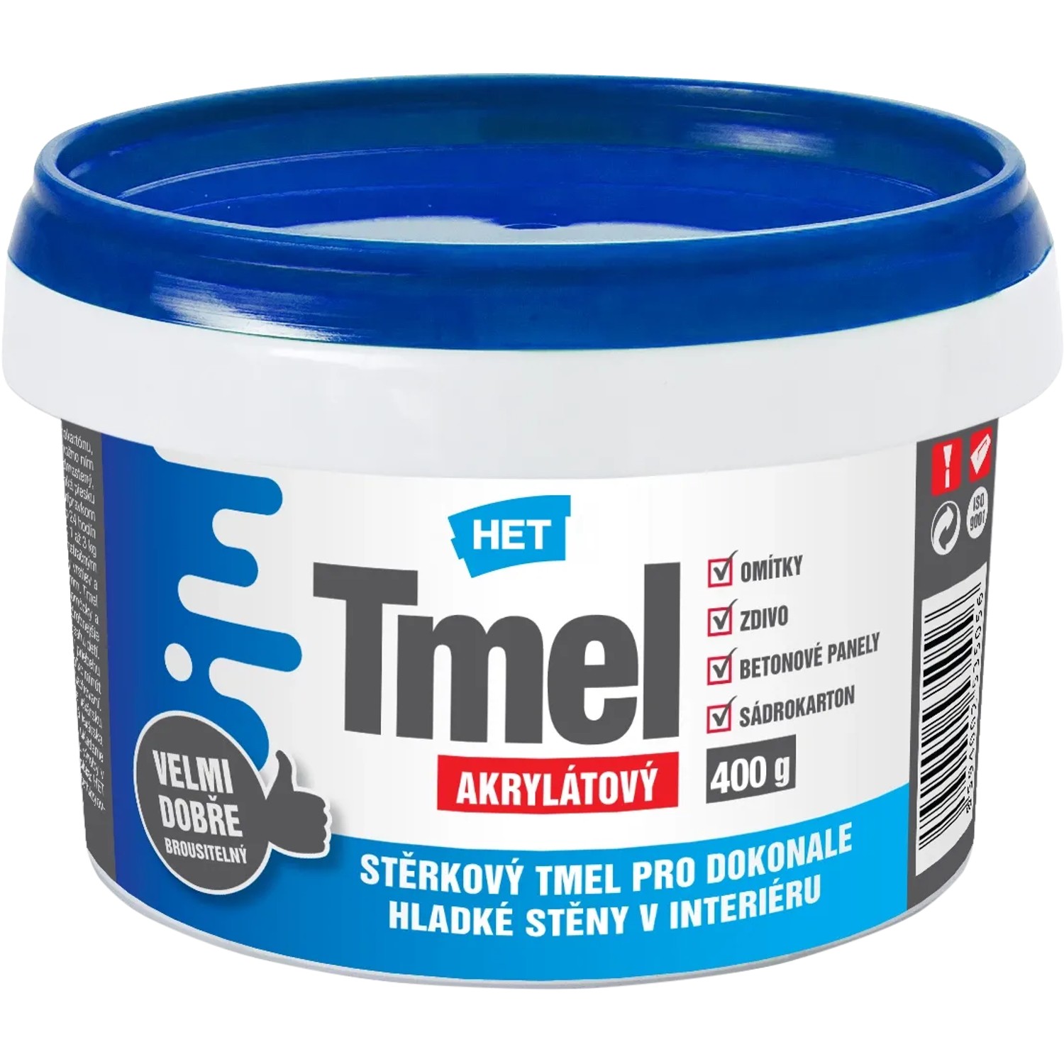 E-shop HET Akrylátový stierkový tmel 0,4 kg