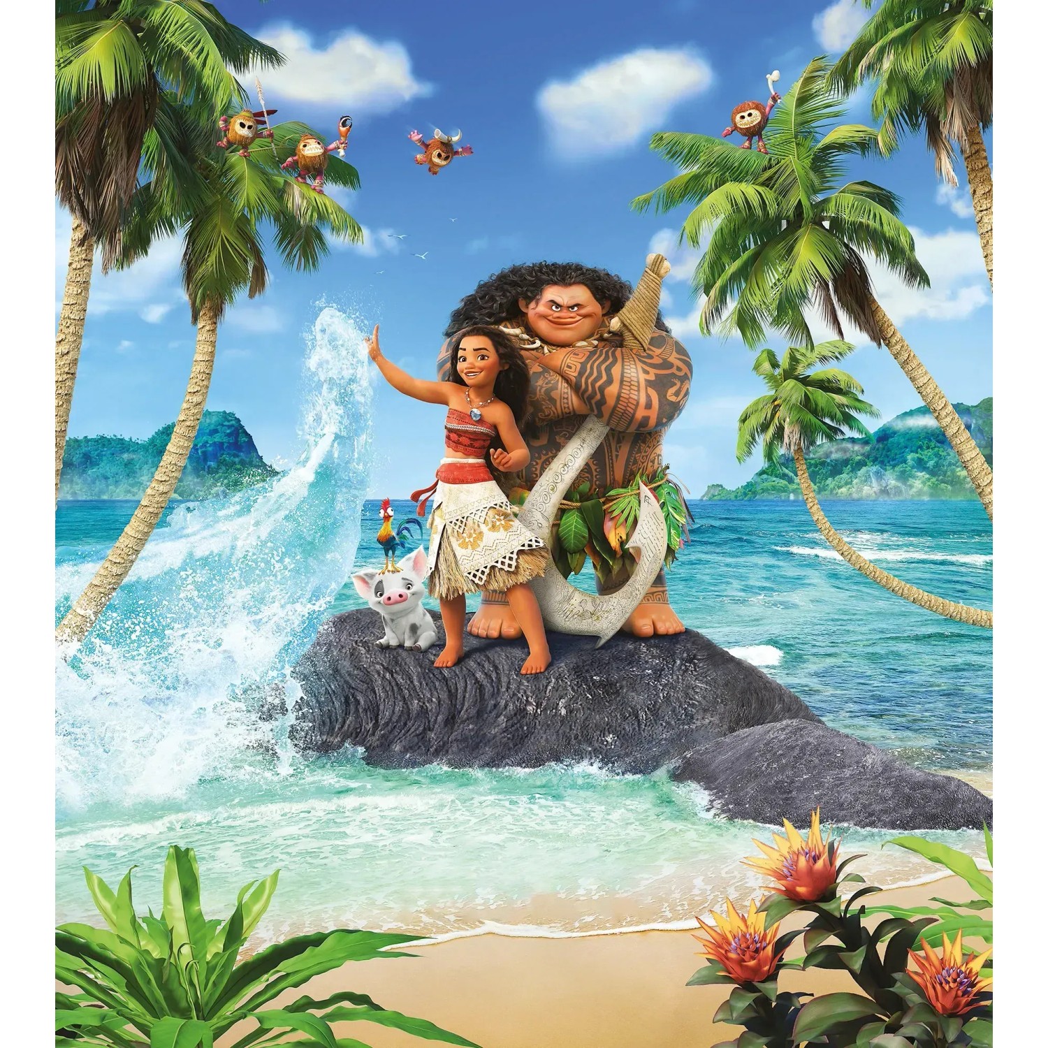E-shop Komar Vliesová fototapeta Moana Beach 250 x 280 cm