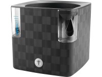 FlowerLover Kvetináč na bylinky Cobble 14 antracitový, 145 x 145 x 140 mm