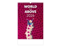 Helma 365 Nástenný kalendár World from Above 2026