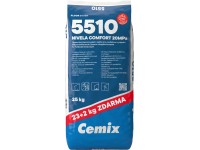 Cemix 5510 Cementová samoniv. stierka s vláknami NIVELA COMFORT 20 MPa 23+2 kg Cemix 5510 Cementová samoniv. stierka s vláknami NIVELA COMFORT 20 MPa 23+2 kg