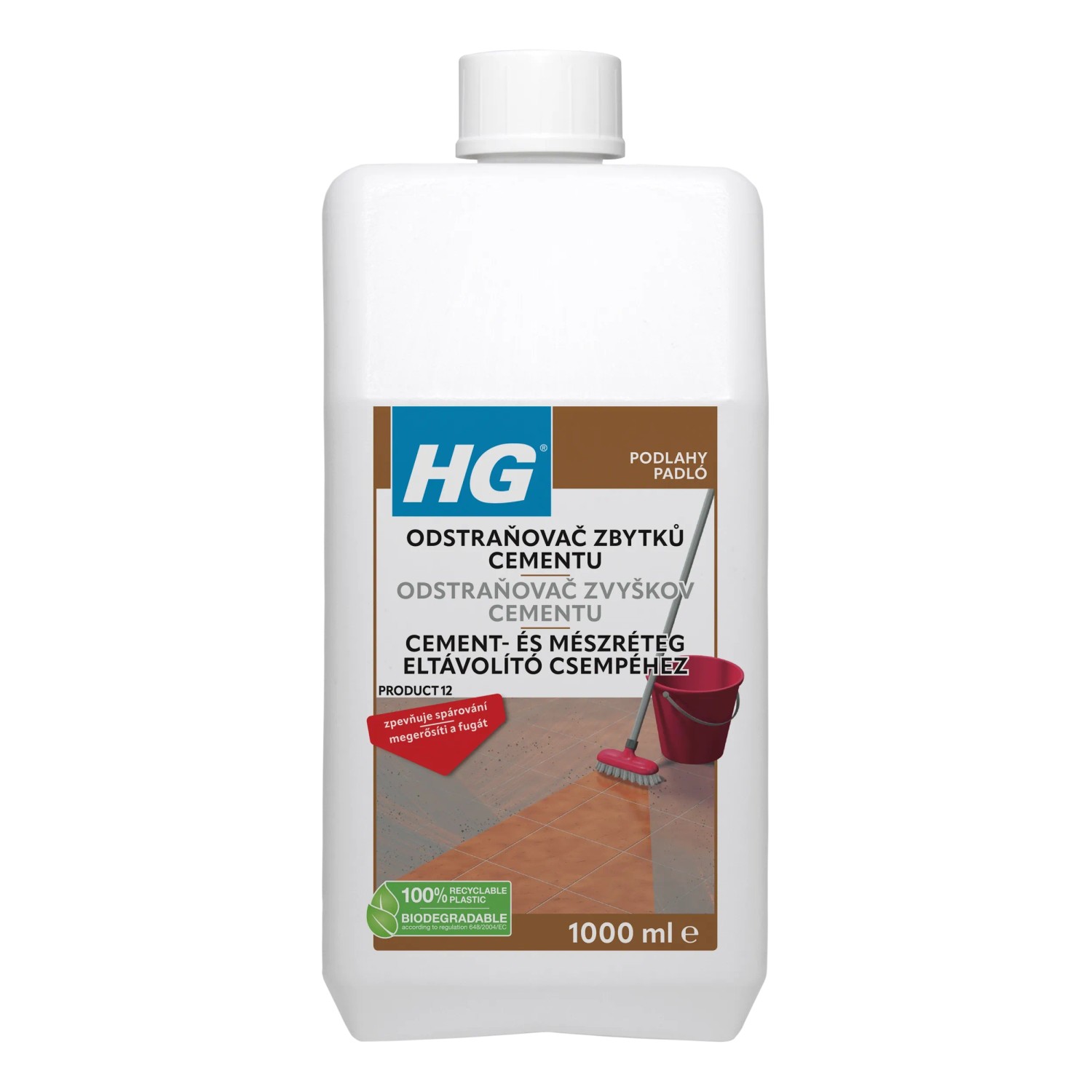 E-shop HG Odstraňovač zvyškov cementu 1 l