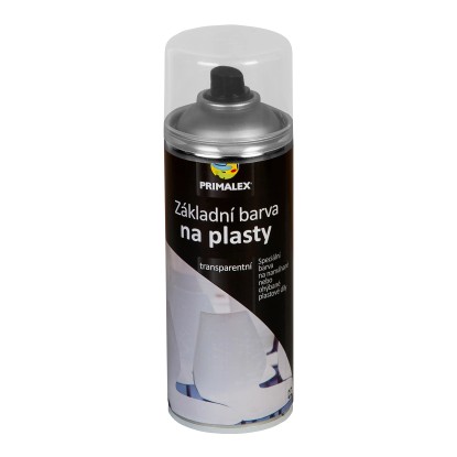 Primalex Základná farba na plasty v spreji transparentná 400 ml