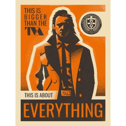 Komár Plagát Marvel Loki This is About Everything 30 x 40 cm