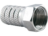 Schwaiger F-konektor 4,0 mm 2-dielna súprava Schwaiger F-konektor 4,0 mm 2-dielna súprava