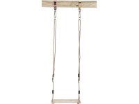 SwingKing Hojdačka so sedadlom, borovicové drevo, 41,5 x 15 cm