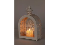 Koopman Kovový lampáš 15,5 x 8,5 x 26 cm