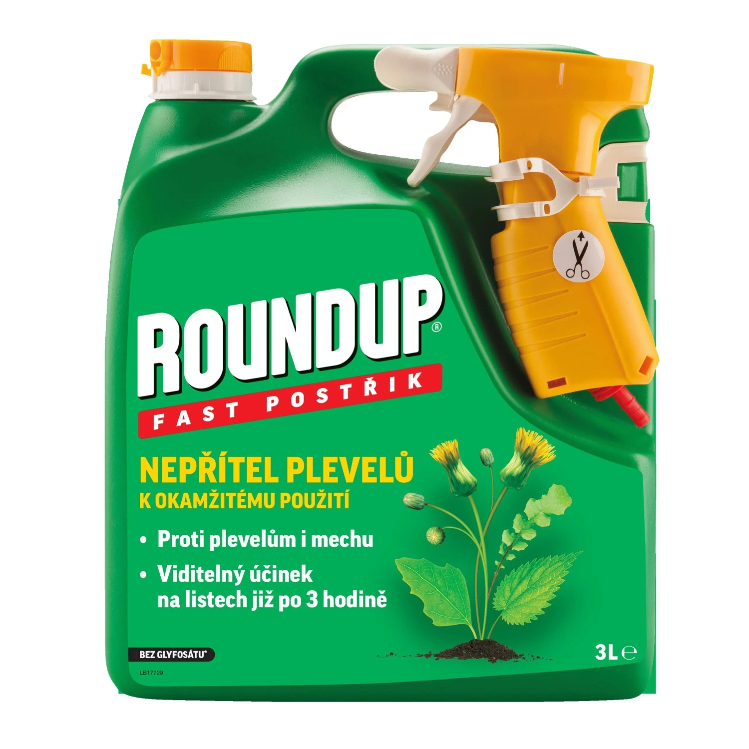 E-shop ROUNDUP FAST Nepriateľ burín postrek 3 l