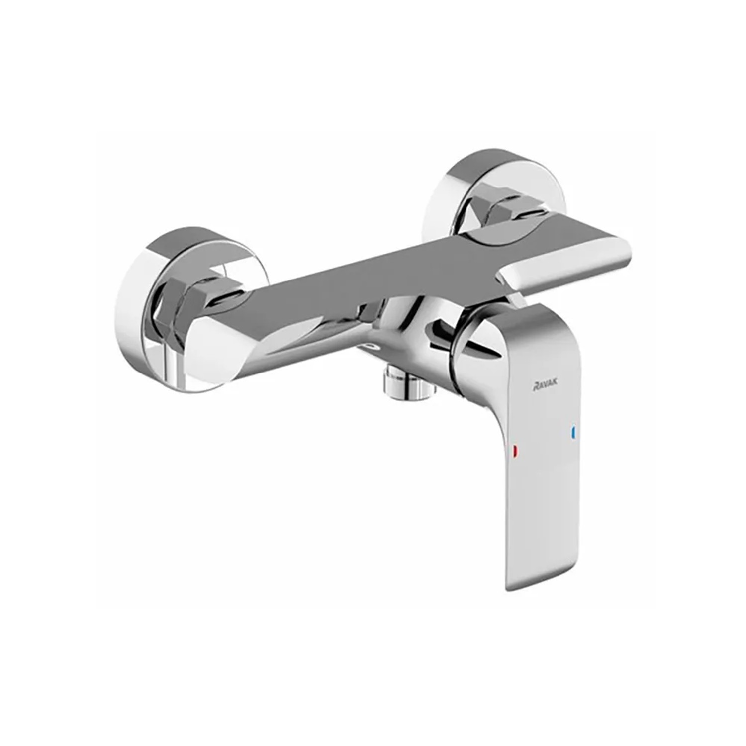 E-shop RAVAK Sprchová nástenná batéria Flat FL 032.00, 150 mm