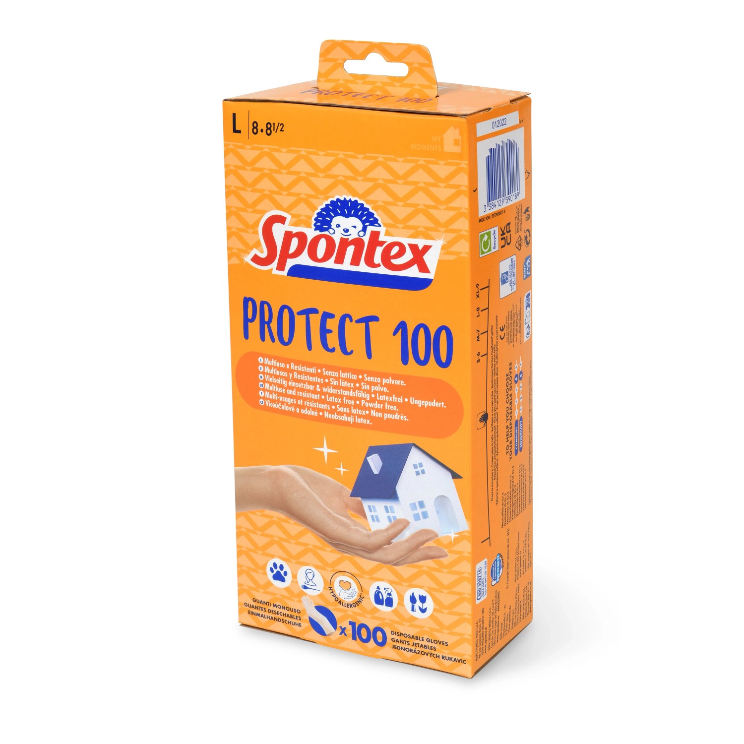 Protect Rukavice Spontex Rukavice jednorazové Protect 100 L