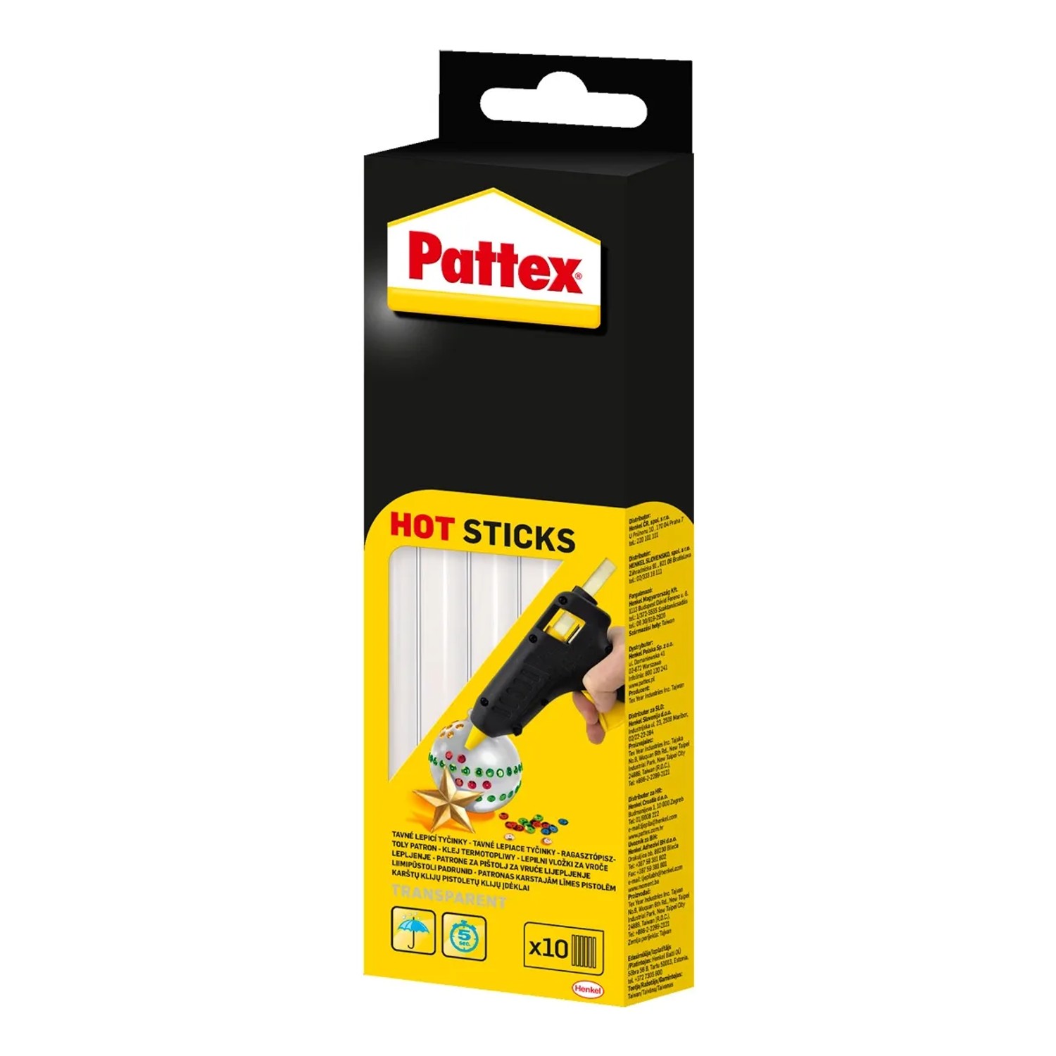 E-shop Pattex Lepiace tavné STICKS HOT STICKS 200 g/10 ks