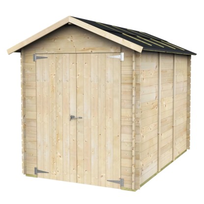 Twig Drevený záhradný domček BH16 Rubia, prírodný, 178 x 273 cm