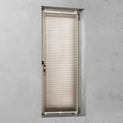 Závesná skladaná žalúzia Cocoon 20 mm sivohnedá 60 cm x 130 cm