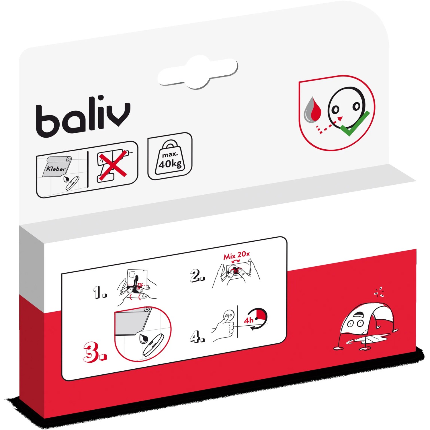 E-shop baliv Lepiaca súprava pre montáž na stenu