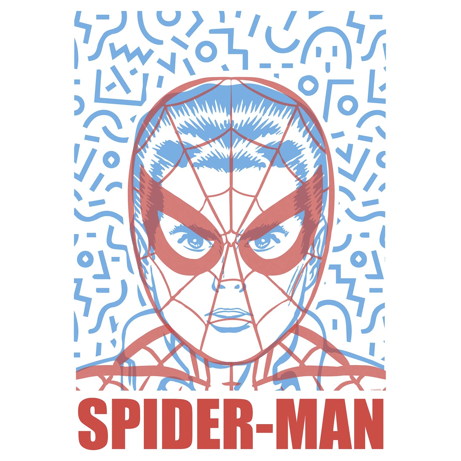 E-shop Komar Plagát Marvel Spider-Man Face 40 x 50 cm