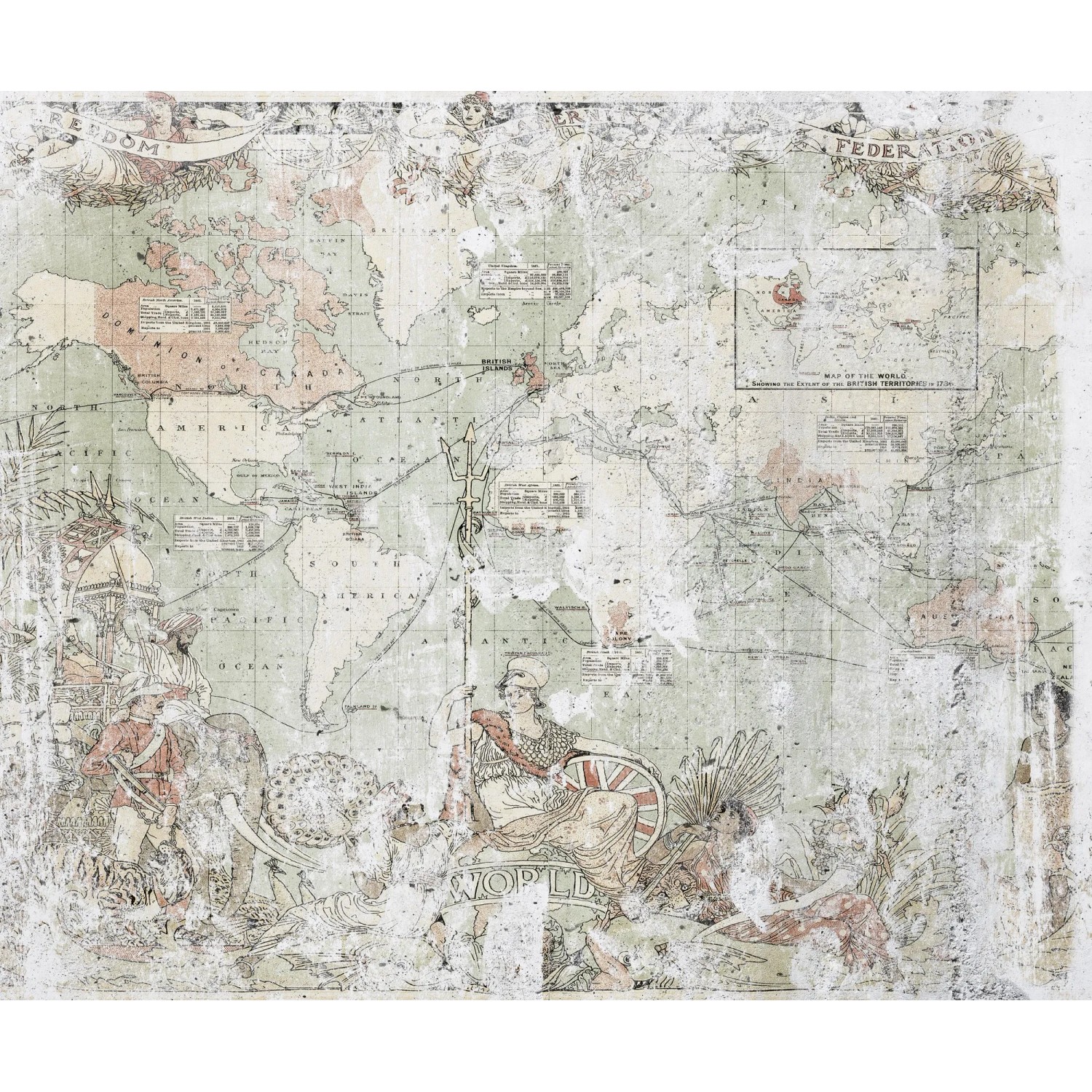 E-shop Komar Vliesová fototapeta British Empire 300 x 250 cm