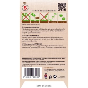 GardenSeed Premium Semienka Reďkovka PREMIUM