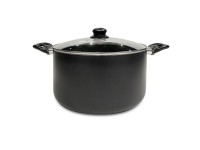 Kitchisimo Hrniec s pokrievkou Nero, 8,5 l, pr. 28 x 15 cm