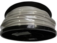 Silový kábel H05VV-F 2x1,5 mm, biela (cievka) - metráž