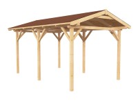 Maone Drevený prístrešok na auto Oliver, 336 x 500 cm