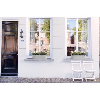 elho Kvetináč Greenville Lang betónovo sivý, 70 x 18 x 19 cm