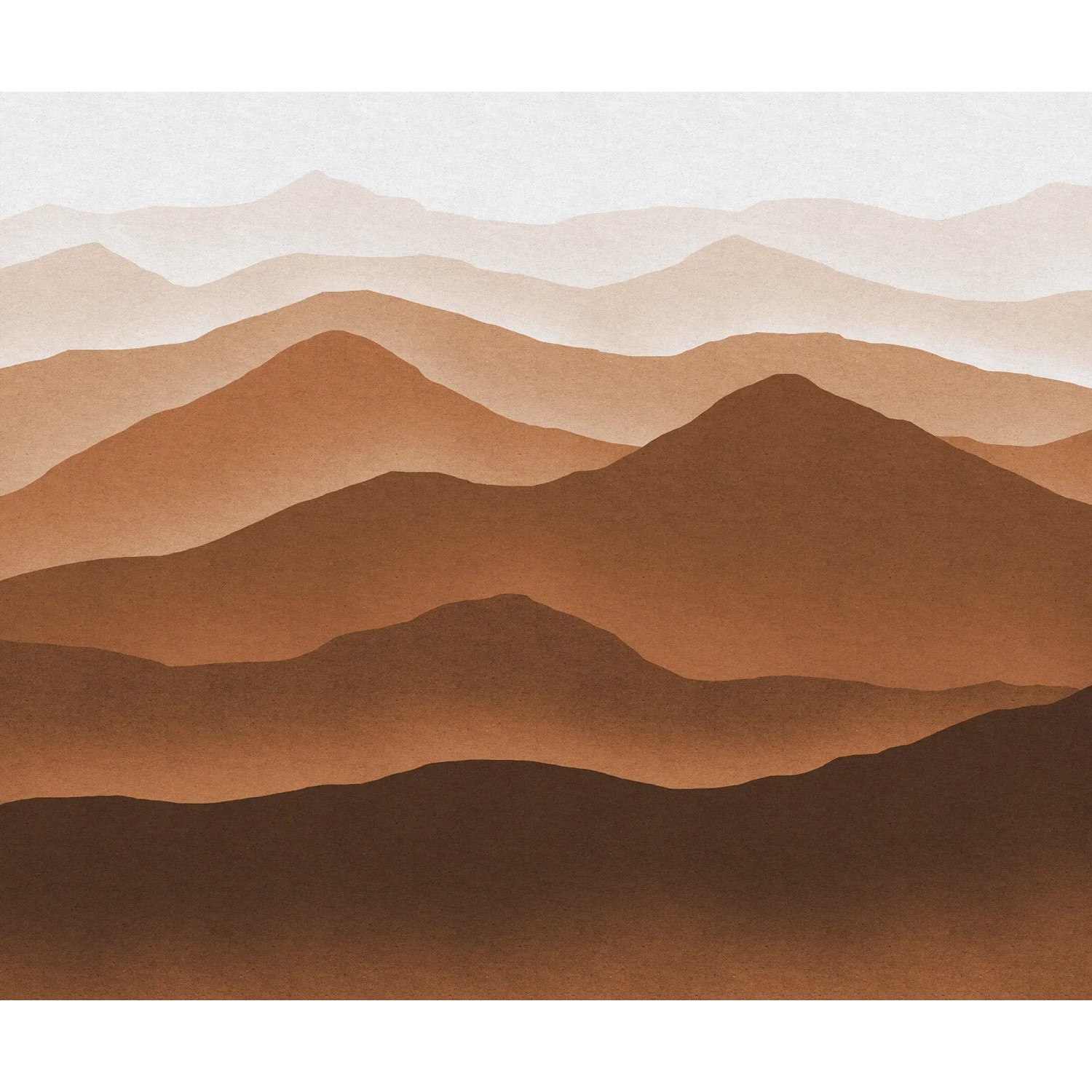 E-shop Komar Vliesová fototapeta Macchiato Mountains 300 x 250 cm