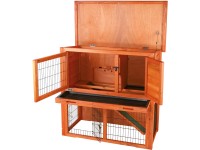 Trixie Koterec pre malé zvieratá Natura s ohradou 104 cm x 97 cm x 52 cm hnedý