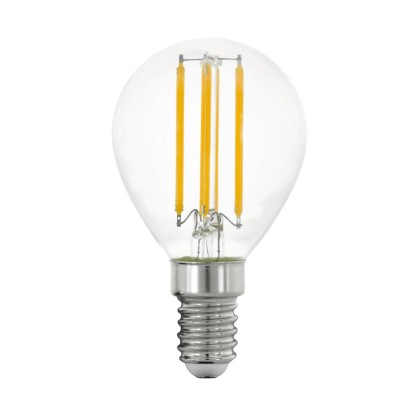 EGLO LED žiarovka E14 P45 4W 470lm 2700K pr. 45 x 77 mm, číra