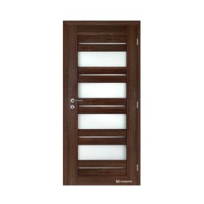 Doornite Interiérové dvere presklené 3/4, pieskový dub sivý, 80 Ľ
