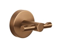 tesa Dvojitý háčik na odevy Moon, bronzová, 50 x 65 x 53 mm